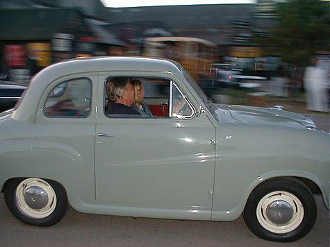 Austin A35 with Barrie Williams