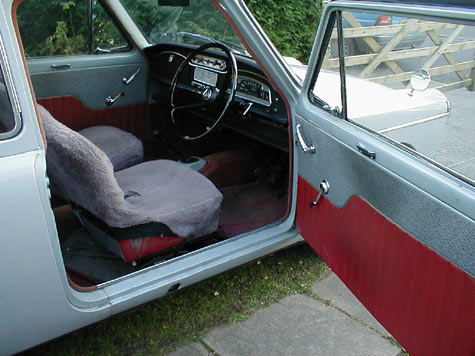 Austin A40 Farina Mk2 interior
