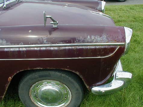 Morris Oxford front wing