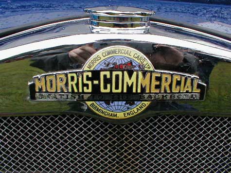 Morris Commercial Grille badge