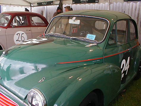 Morris Minor 1000 racing car