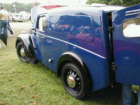 Morris Z van rear view