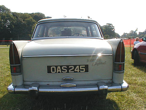 Morris Oxford Farina rear view